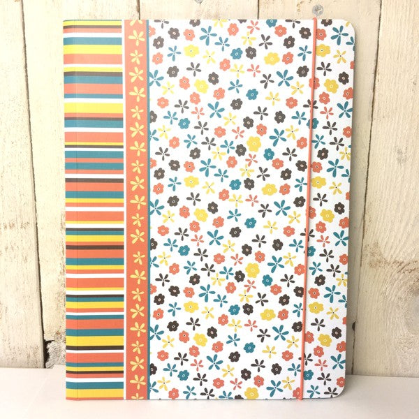 Map A4 "kleine bloemen"
