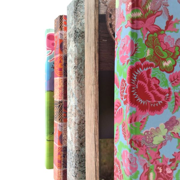 Ringmap recycled karton - patchwork