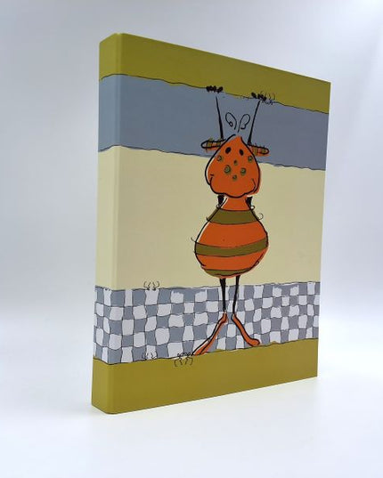 Ring binder recycled cardboard - Grizzle