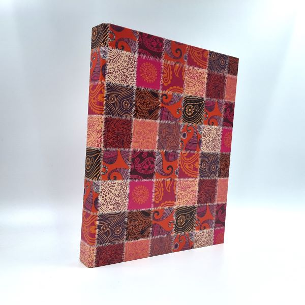 Ringmap recycled karton - patchwork