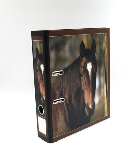 Ringmap recycled karton - paard