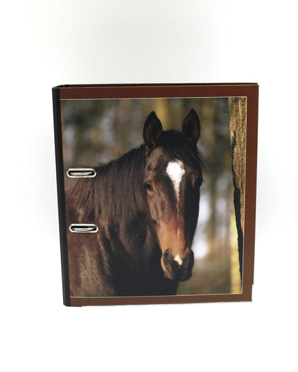 Ringmap recycled karton - paard