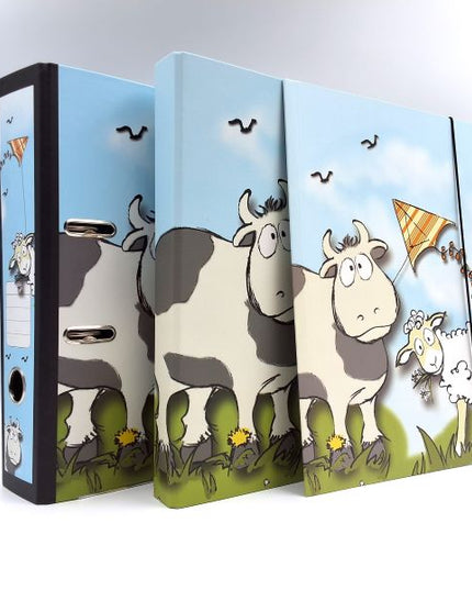 Map A4 "koe en schaap"