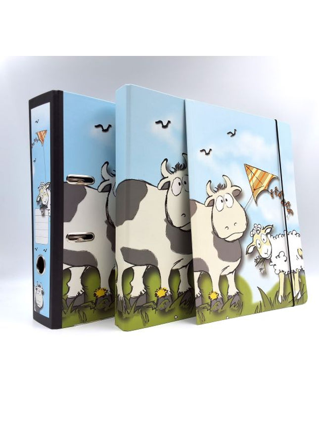 Map A4 "koe en schaap"