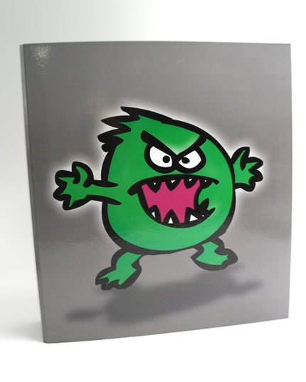 Ringmap recycled karton - monster