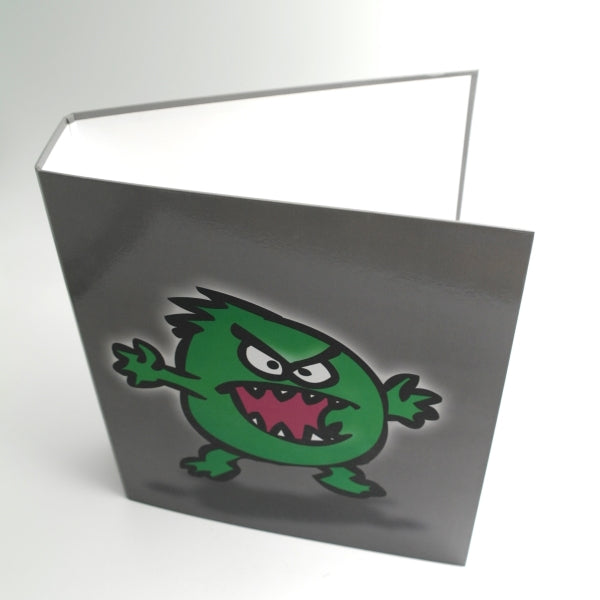 Ringmap recycled karton - monster
