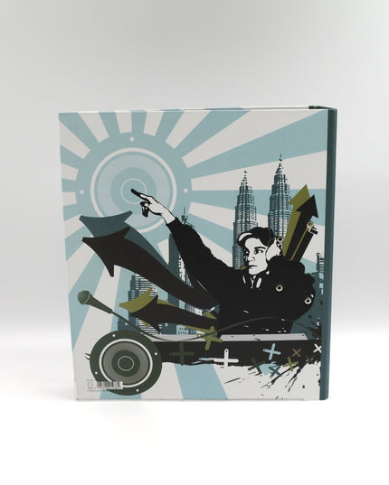 Ring binder recycled cardboard - Urban Style