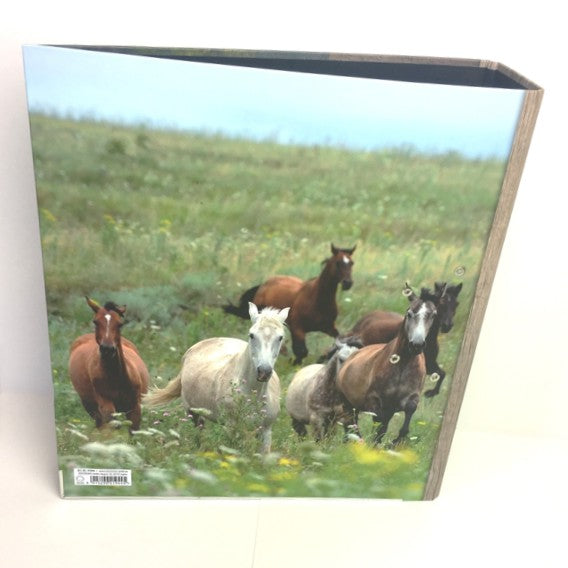 Ringmap recycled karton - paarden collage