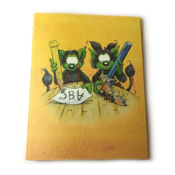 Ringmap recycled karton - boeboeks