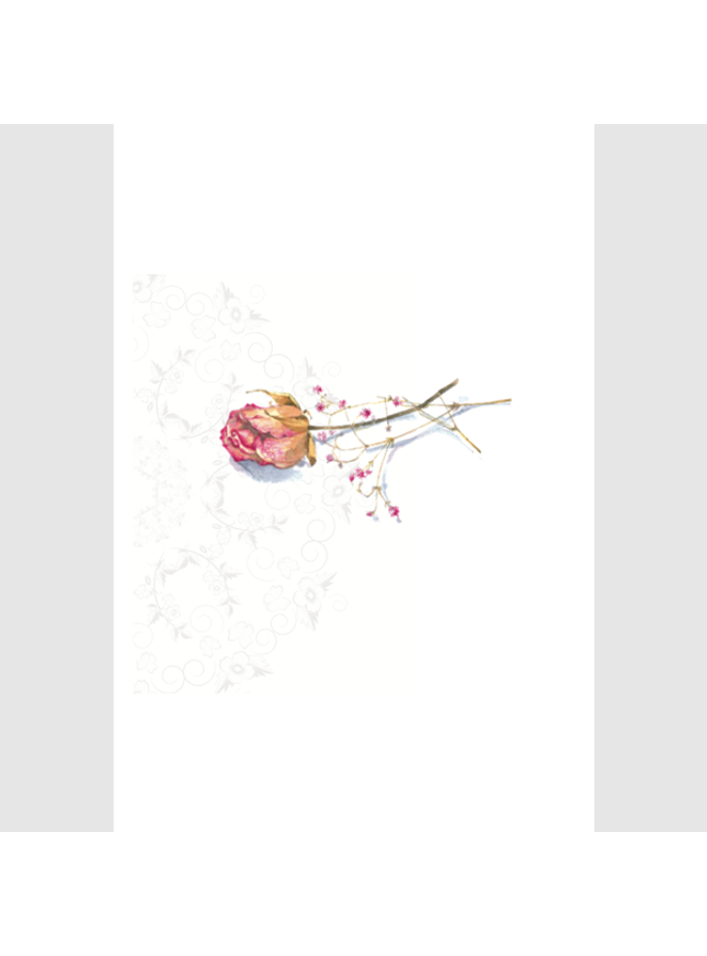 Carte de vœux rose
