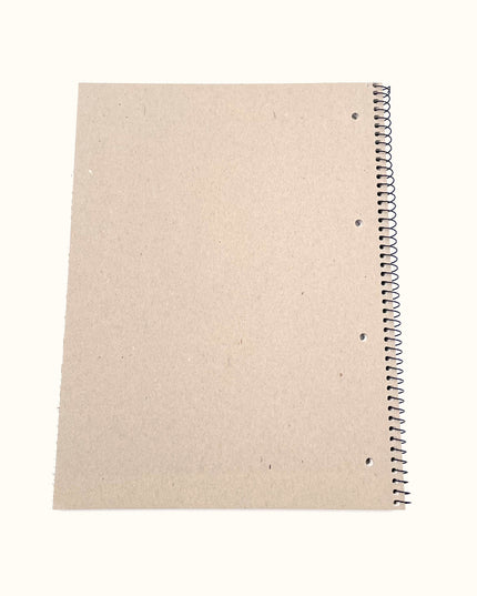Collegeblok A4 - geruit 5x5 mm - "paarden"