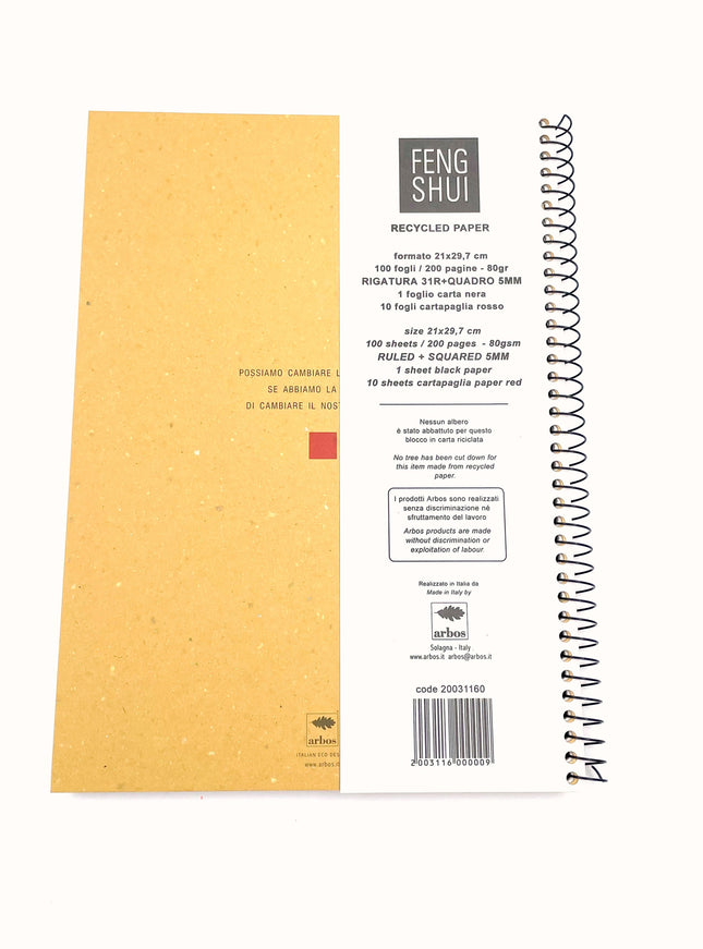 Spiraalboek 'FENG SHUI' - A4