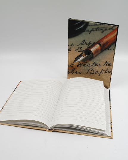 Boek met harde kaft A5 - pen