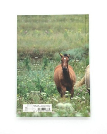 Boek met harde kaft A5 - paarden collage