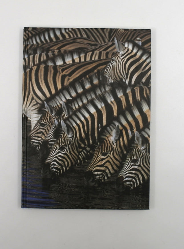 Boek met harde kaft A5 - zebra's