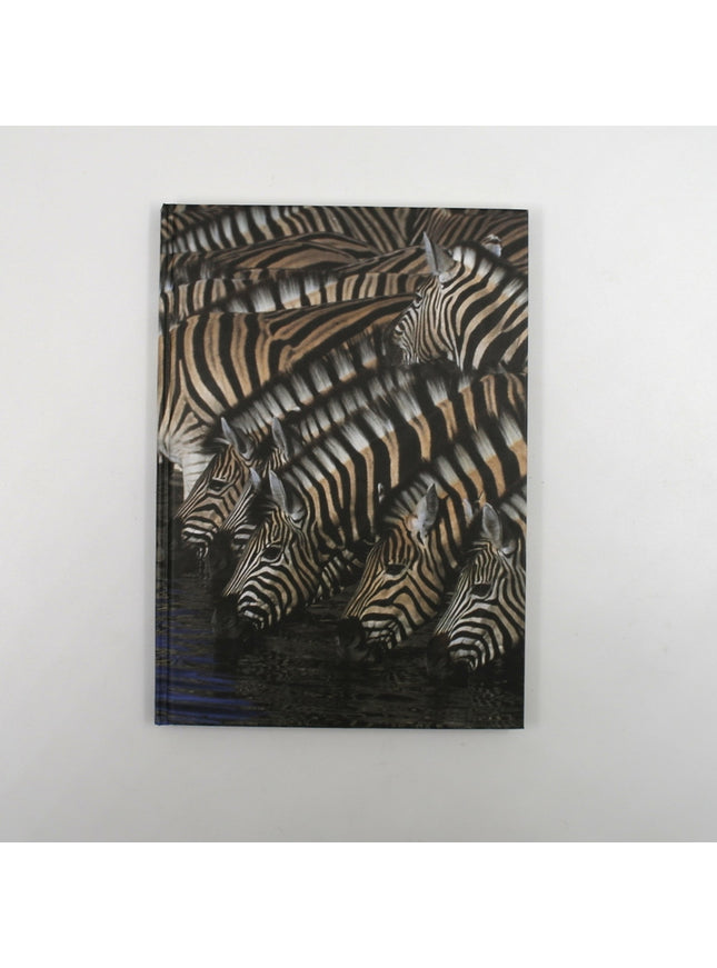 Boek met harde kaft A5 - zebra's