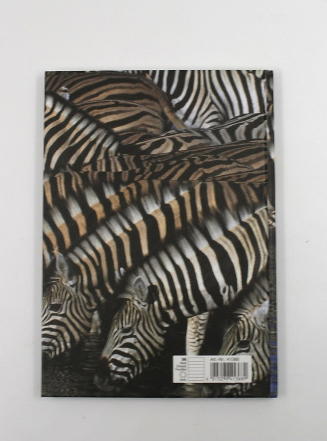 Boek met harde kaft A5 - zebra's