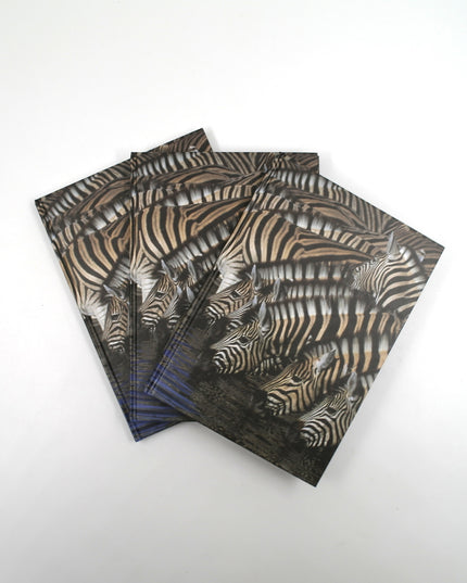 Boek met harde kaft A5 - zebra's