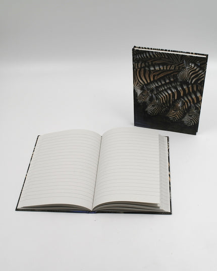 Boek met harde kaft A5 - zebra's