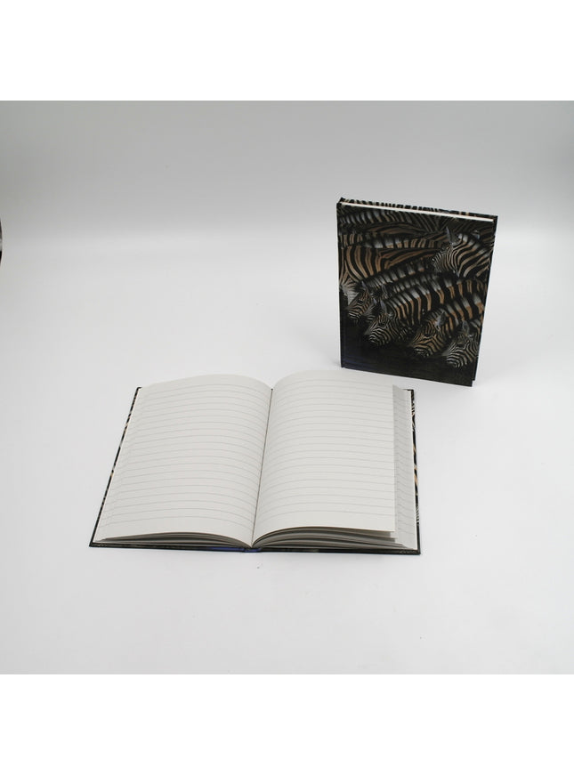 Boek met harde kaft A5 - zebra's