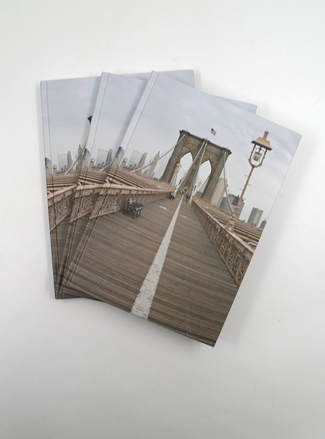 Boek met harde kaft A5 - Brooklyn brug