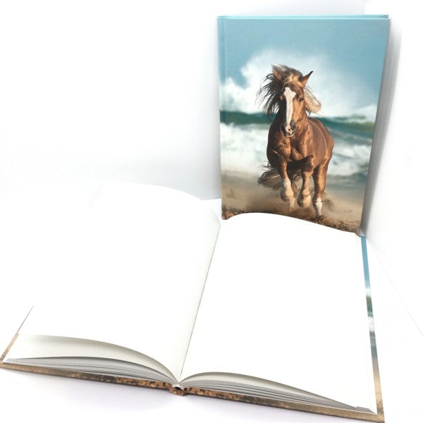 Boek met harde kaft A5 - paard in galop