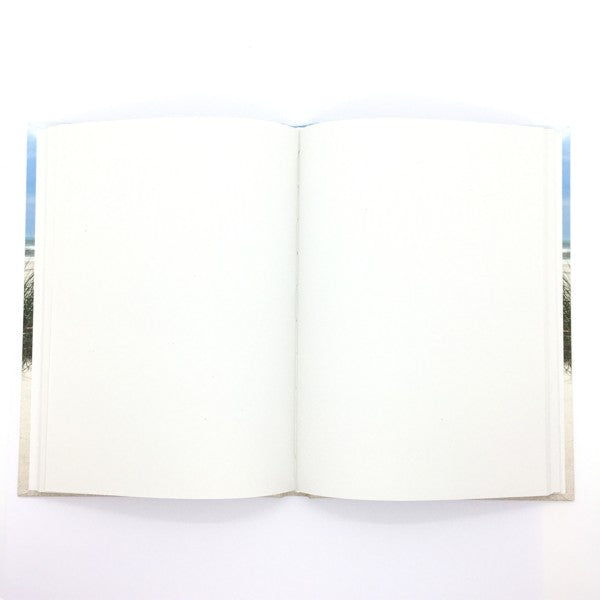 Boek met harde kaft A5 - teddy bij de zee