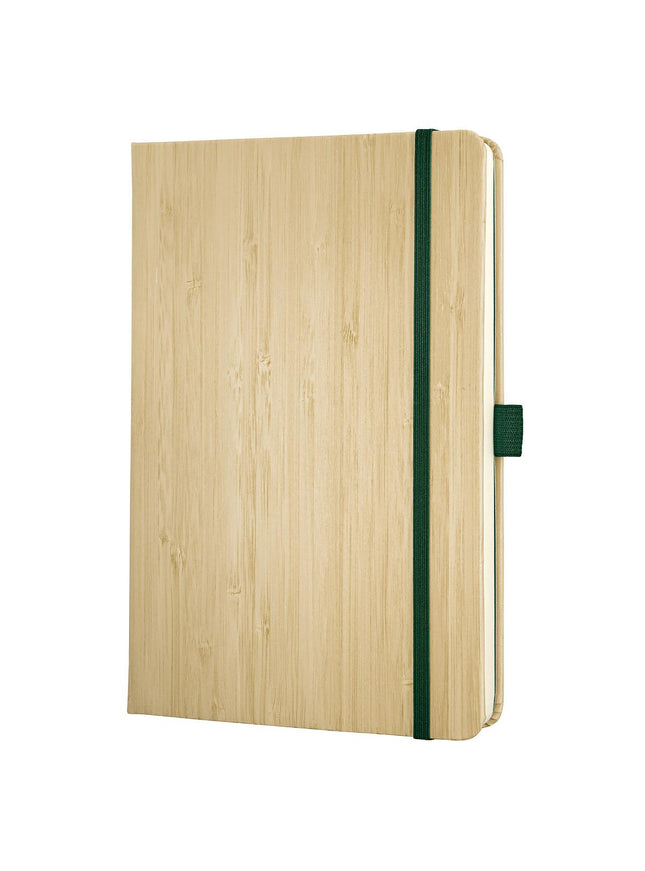 Boek met bamboe kaft, gedot