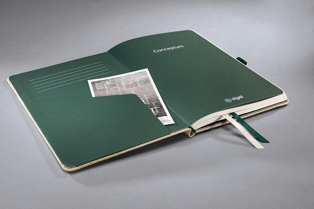 Boek met bamboe kaft, gedot