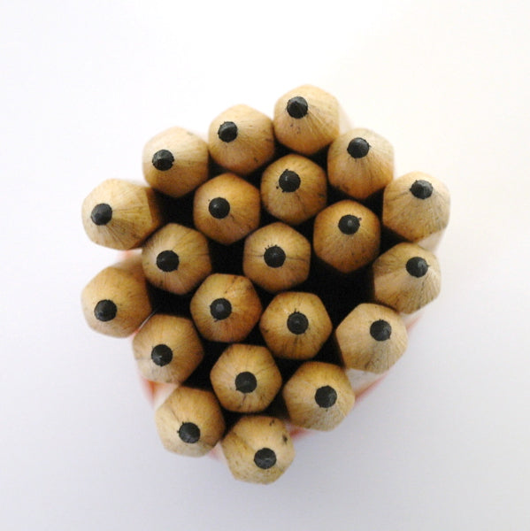 Zeskantig mini-potlood (ca. 9 cm) FSC