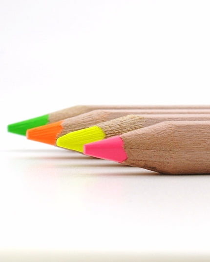 Fluo-kleurdikkerd 18 cm - in verschillende kleuren