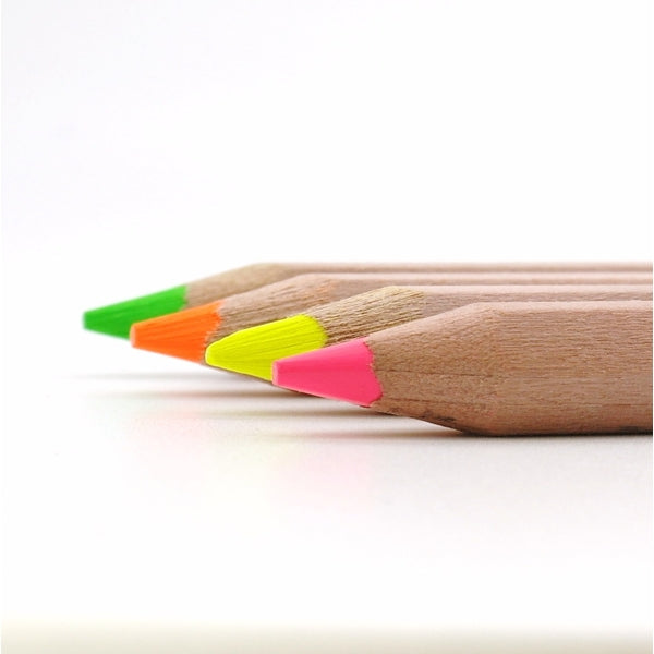 Fluo-kleurdikkerd 18 cm - in verschillende kleuren
