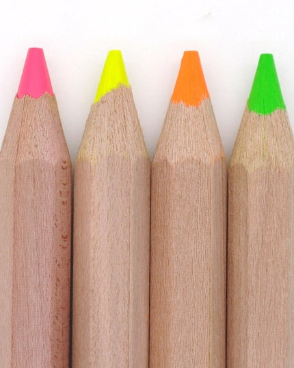 Fluo-kleurdikkerd 18 cm - in verschillende kleuren