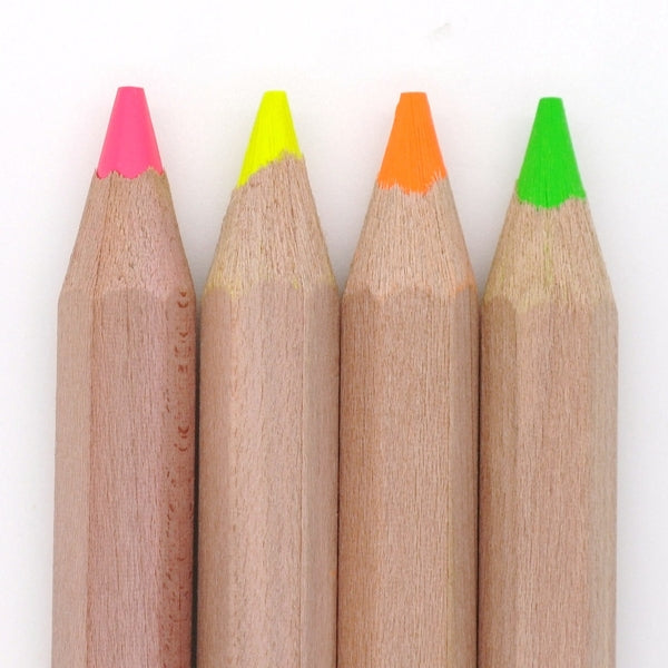 Fluo-kleurdikkerd 18 cm - in verschillende kleuren