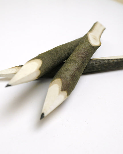 Hazelnoottak-potlood ca. 14 cm