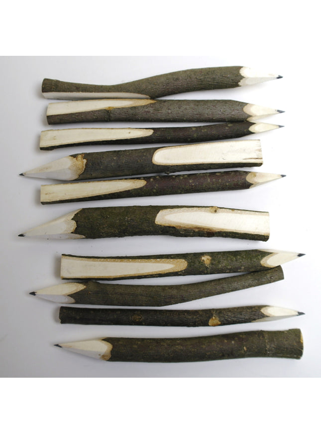 Hazelnoottak-potlood ca. 14 cm