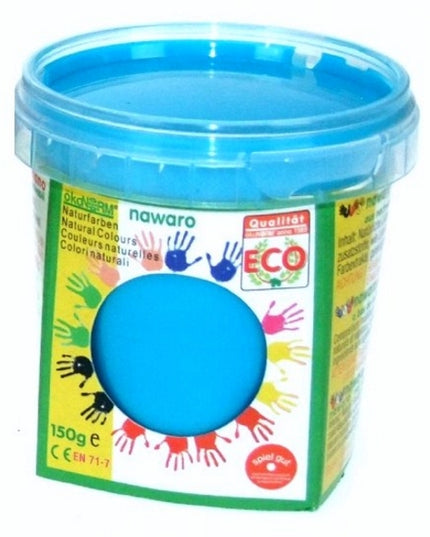 vingerverf "Princess Ecofee" 4 kleuren (4x 150ml) - lichtroze, donkerroze, paars, turkoois