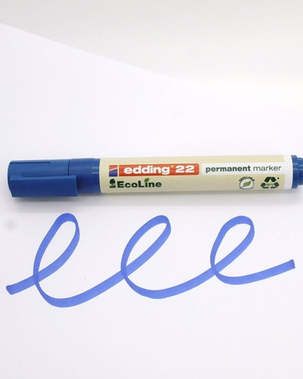 edding EcoLine permanent marker 22 - blauw