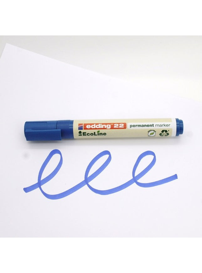 edding EcoLine permanent marker 22 - blauw
