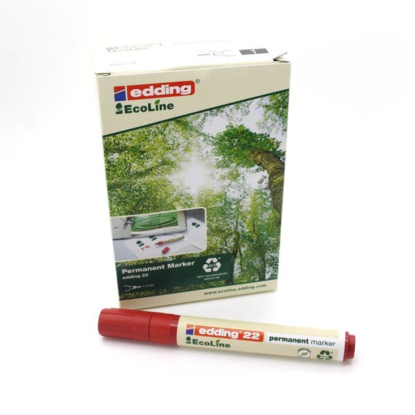 edding EcoLine permanent marker 22 - rood