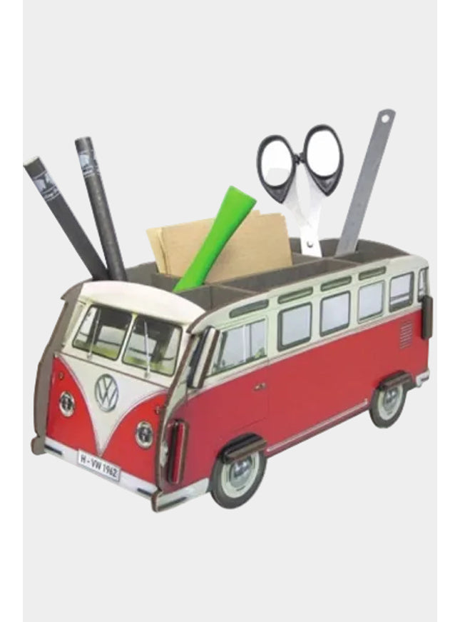 pennenhouder "VW busje" - rood