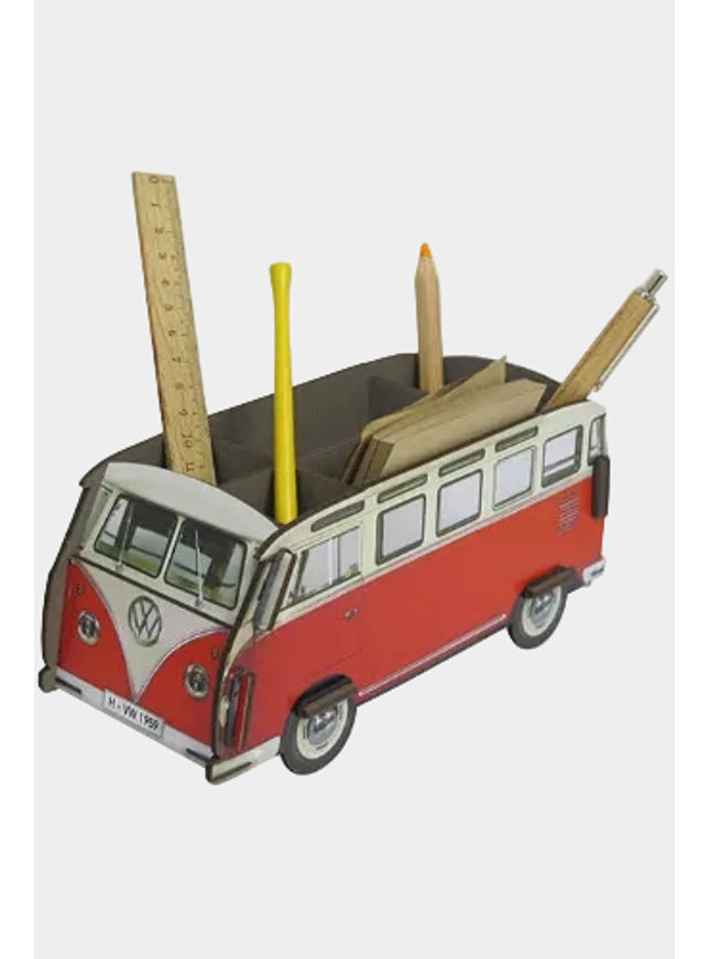 pennenhouder "VW busje" - rood