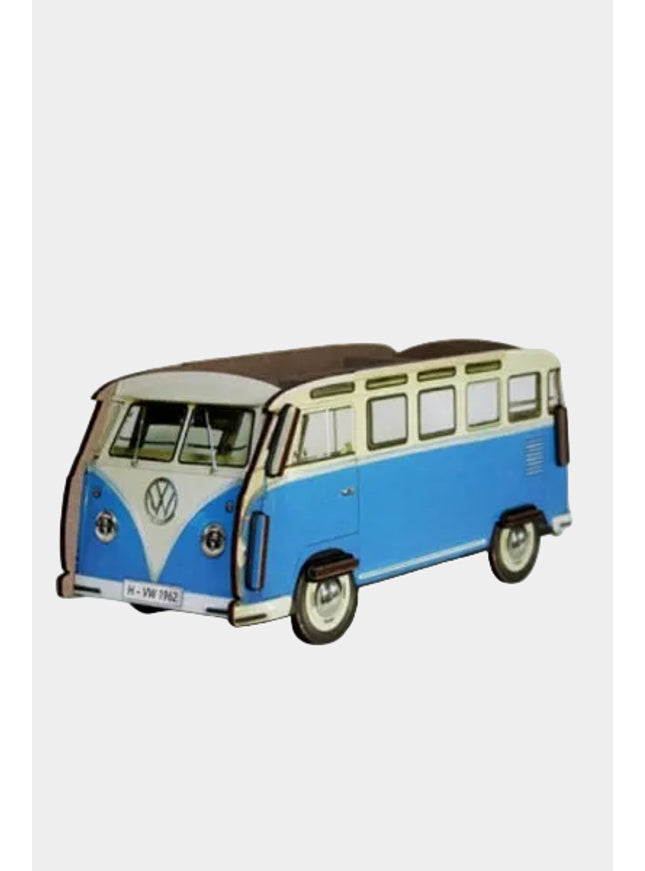 pennenhouder "VW busje" - blauw