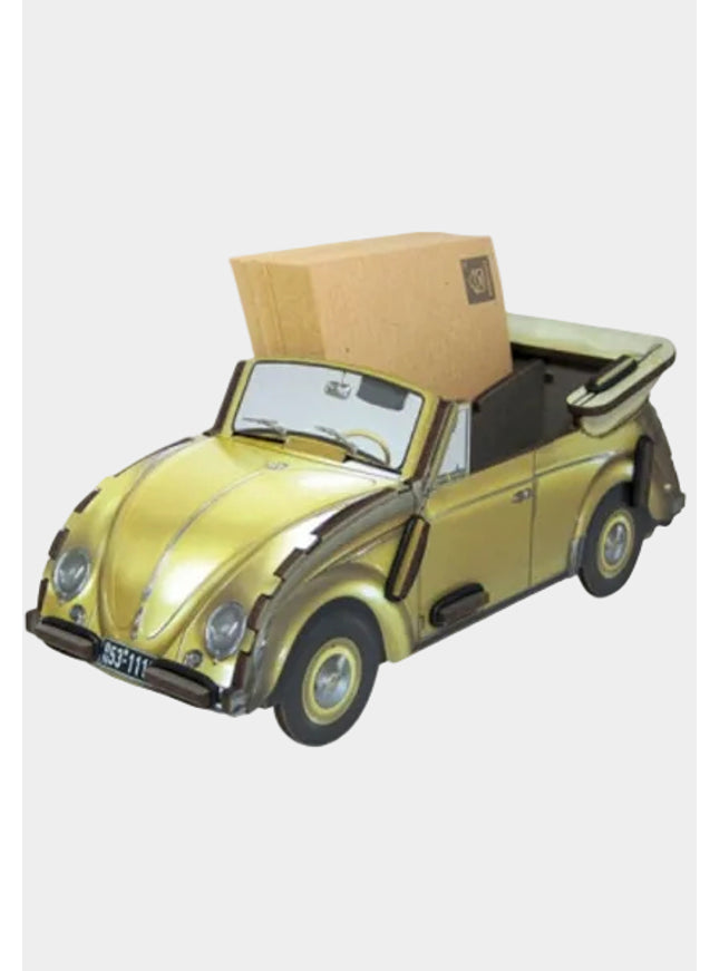 pennenhouder "VW kever cabriolet" - goud
