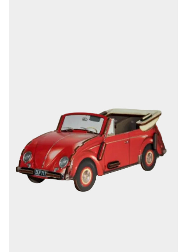 pennenhouder "VW kever cabriolet" - rood