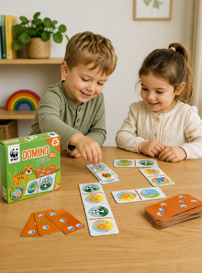 WWF domino "wilde dieren"