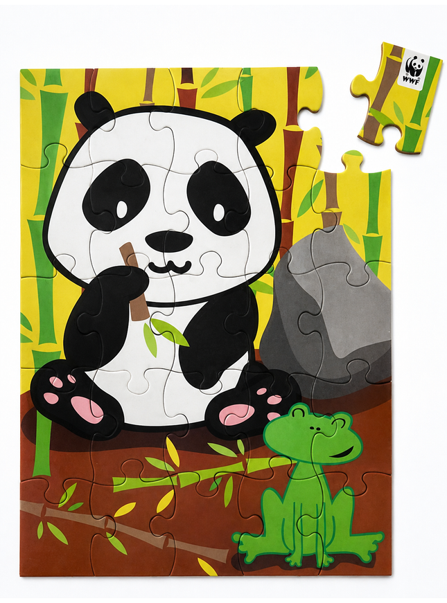 WWF puzzle (4) dessins
