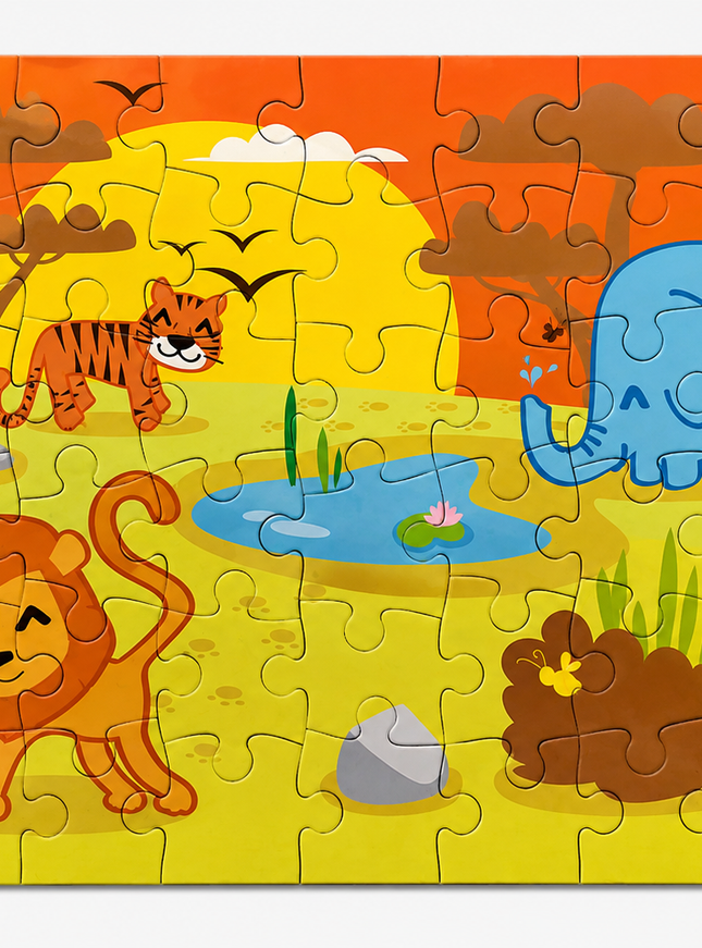 WWF puzzel (4) tekeningen