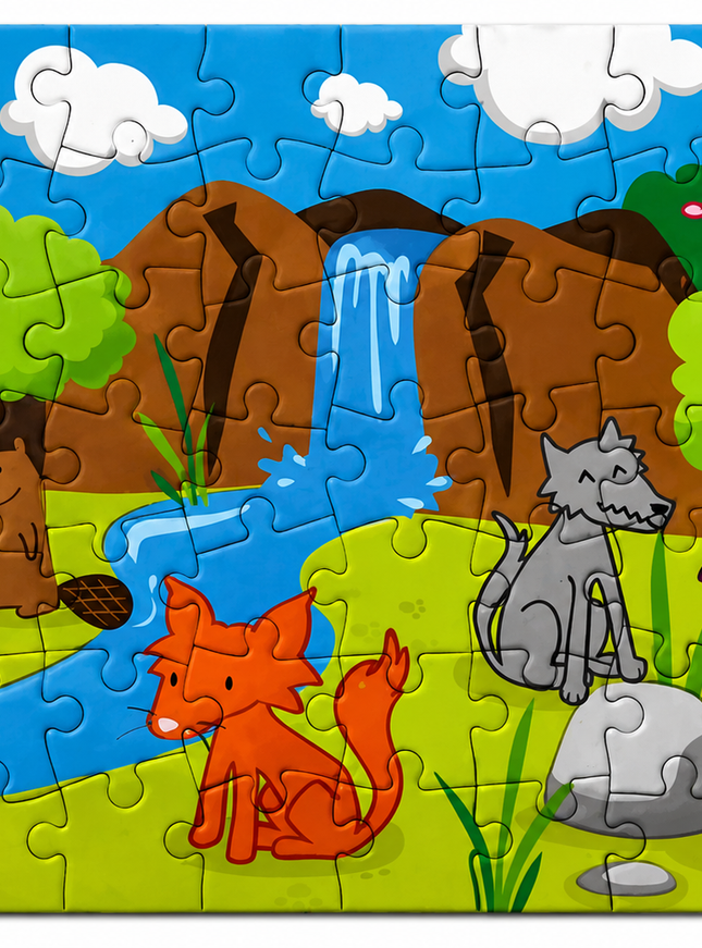 WWF puzzel (4) tekeningen