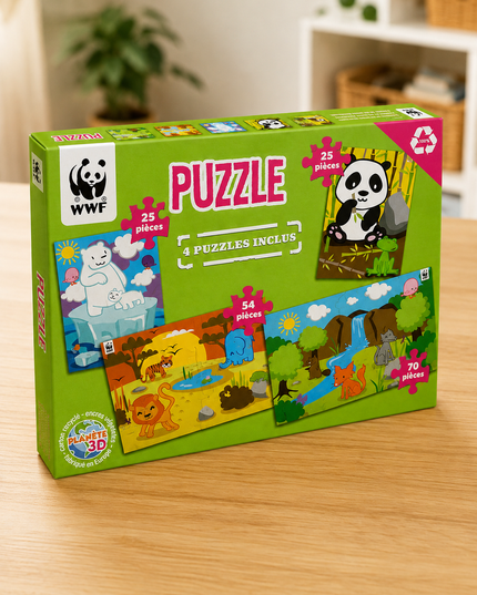 WWF puzzel (4) tekeningen
